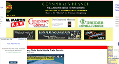 Desktop Screenshot of conspiracyplanet.com
